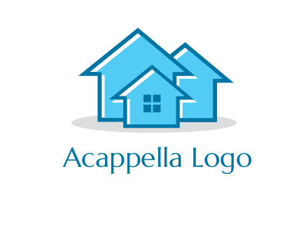 abstract homes icon