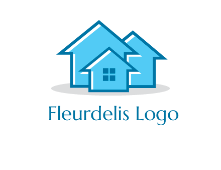 abstract homes icon