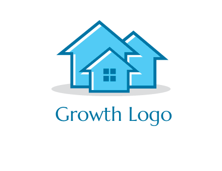 abstract homes icon