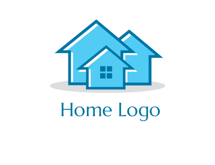 abstract homes icon