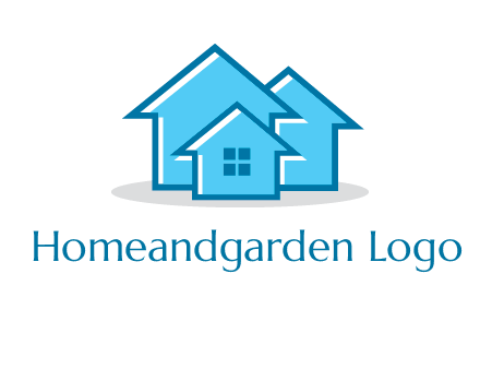 abstract homes icon