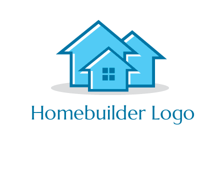 abstract homes icon