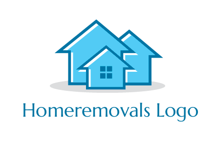 abstract homes icon