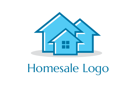 abstract homes icon