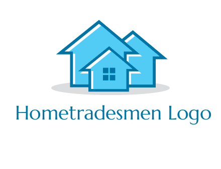 abstract homes icon