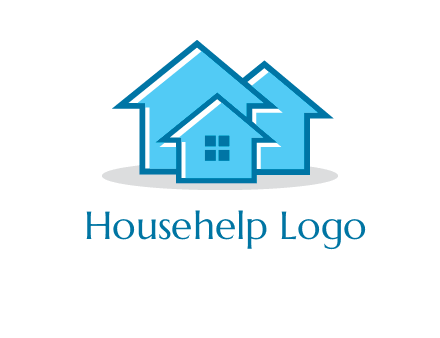 abstract homes icon