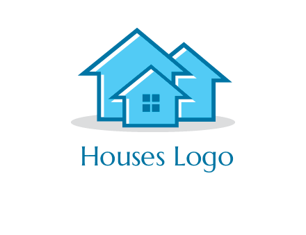 abstract homes icon