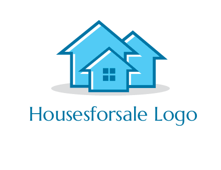 abstract homes icon