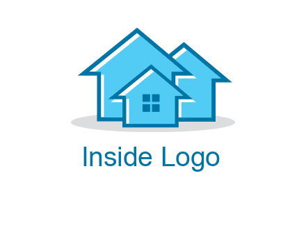 abstract homes icon