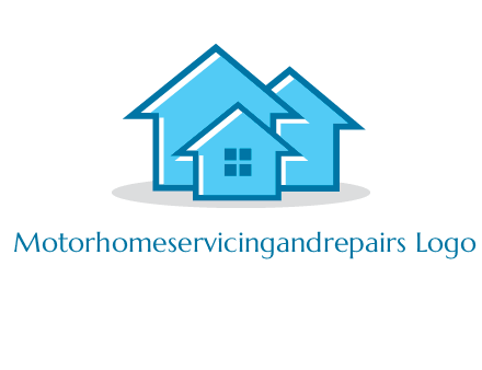 abstract homes icon