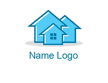 abstract homes icon