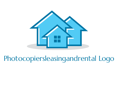abstract homes icon