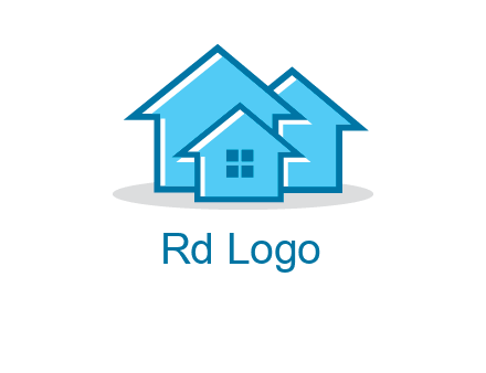 abstract homes icon