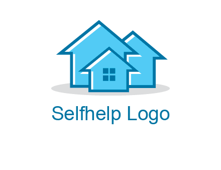 abstract homes icon