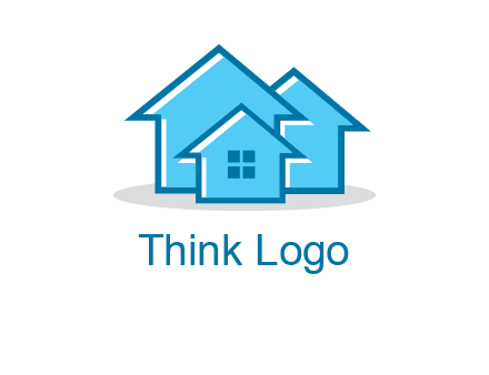 abstract homes icon