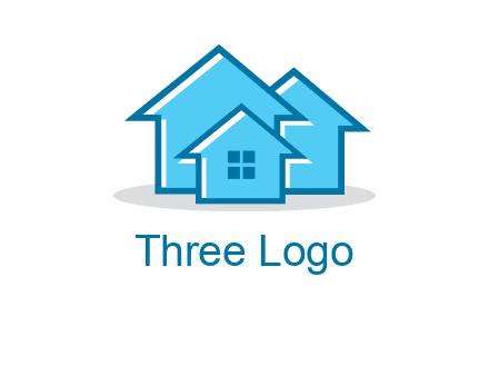 abstract homes icon