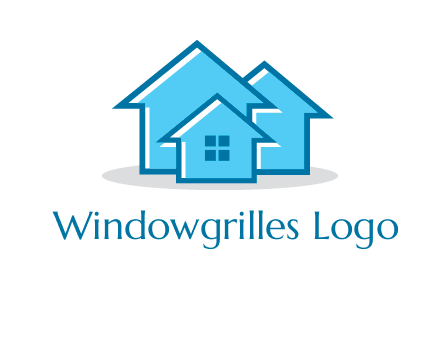 abstract homes icon