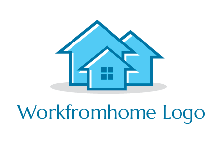 abstract homes icon