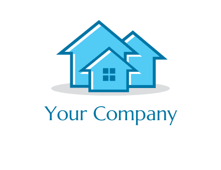 abstract homes icon