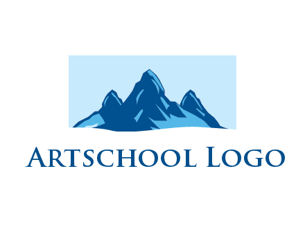 rocky mountains icon