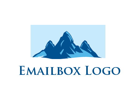 rocky mountains icon