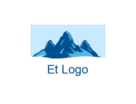 rocky mountains icon