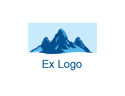 rocky mountains icon