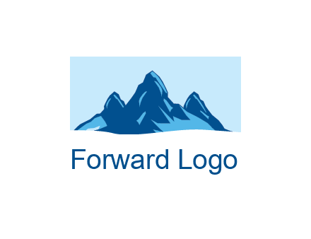rocky mountains icon