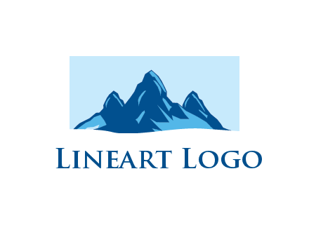 rocky mountains icon