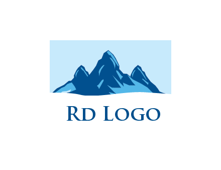 rocky mountains icon