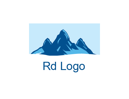 rocky mountains icon