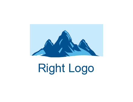rocky mountains icon
