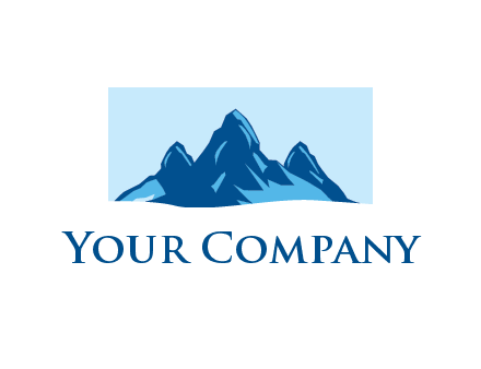 rocky mountains icon
