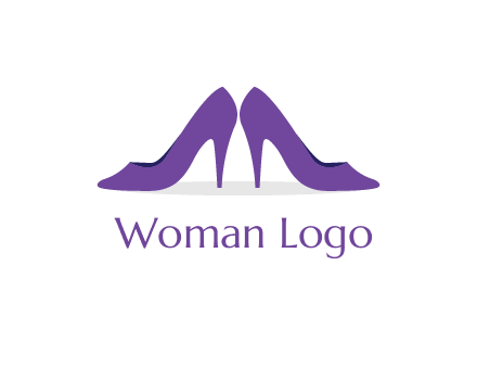 high heels shoes logo