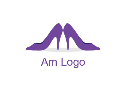 high heels shoes logo