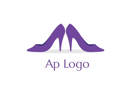 high heels shoes logo