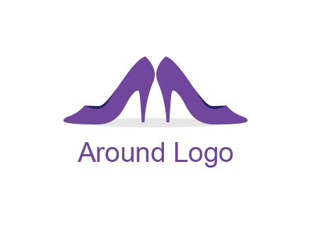 high heels shoes logo