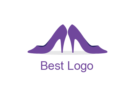 high heels shoes logo