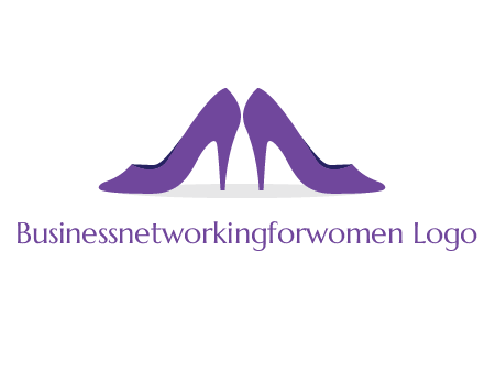 high heels shoes logo
