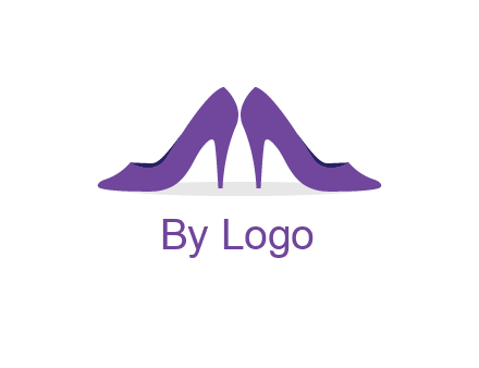 high heels shoes logo