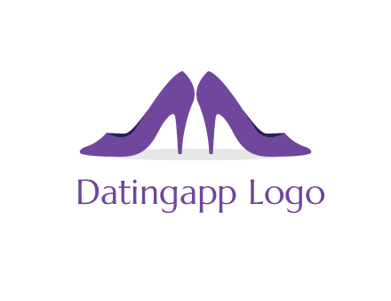 high heels shoes logo