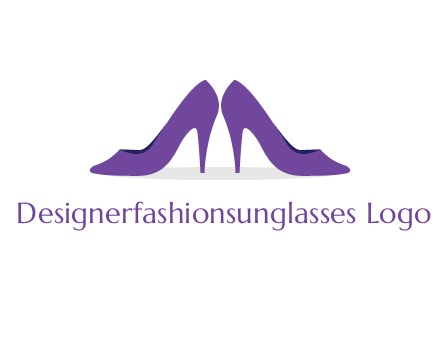 high heels shoes logo
