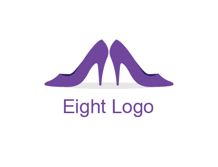 high heels shoes logo