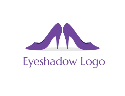 high heels shoes logo