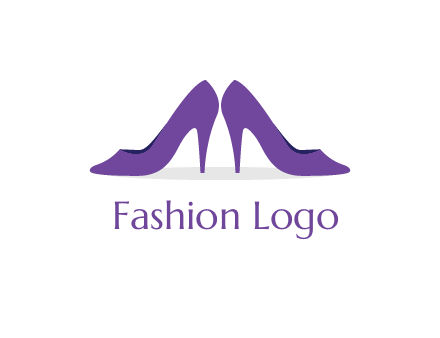 high heels shoes logo