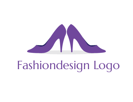 high heels shoes logo