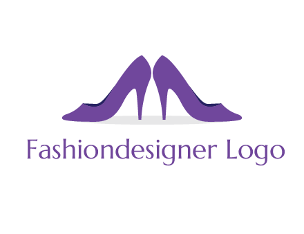 high heels shoes logo