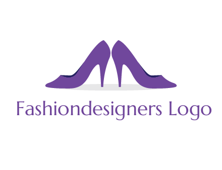 high heels shoes logo