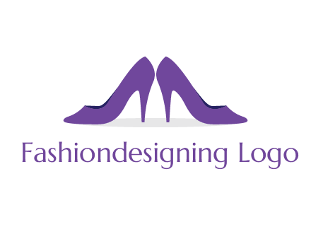 high heels shoes logo