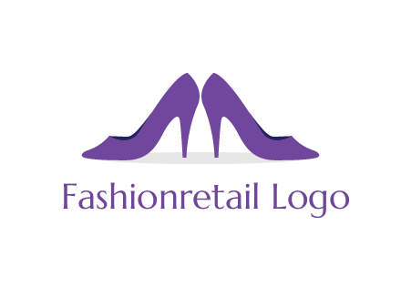 high heels shoes logo